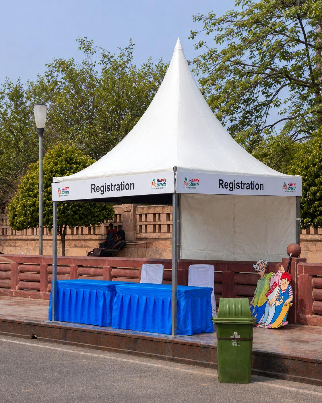 Outdoor Pagoda Event Structure